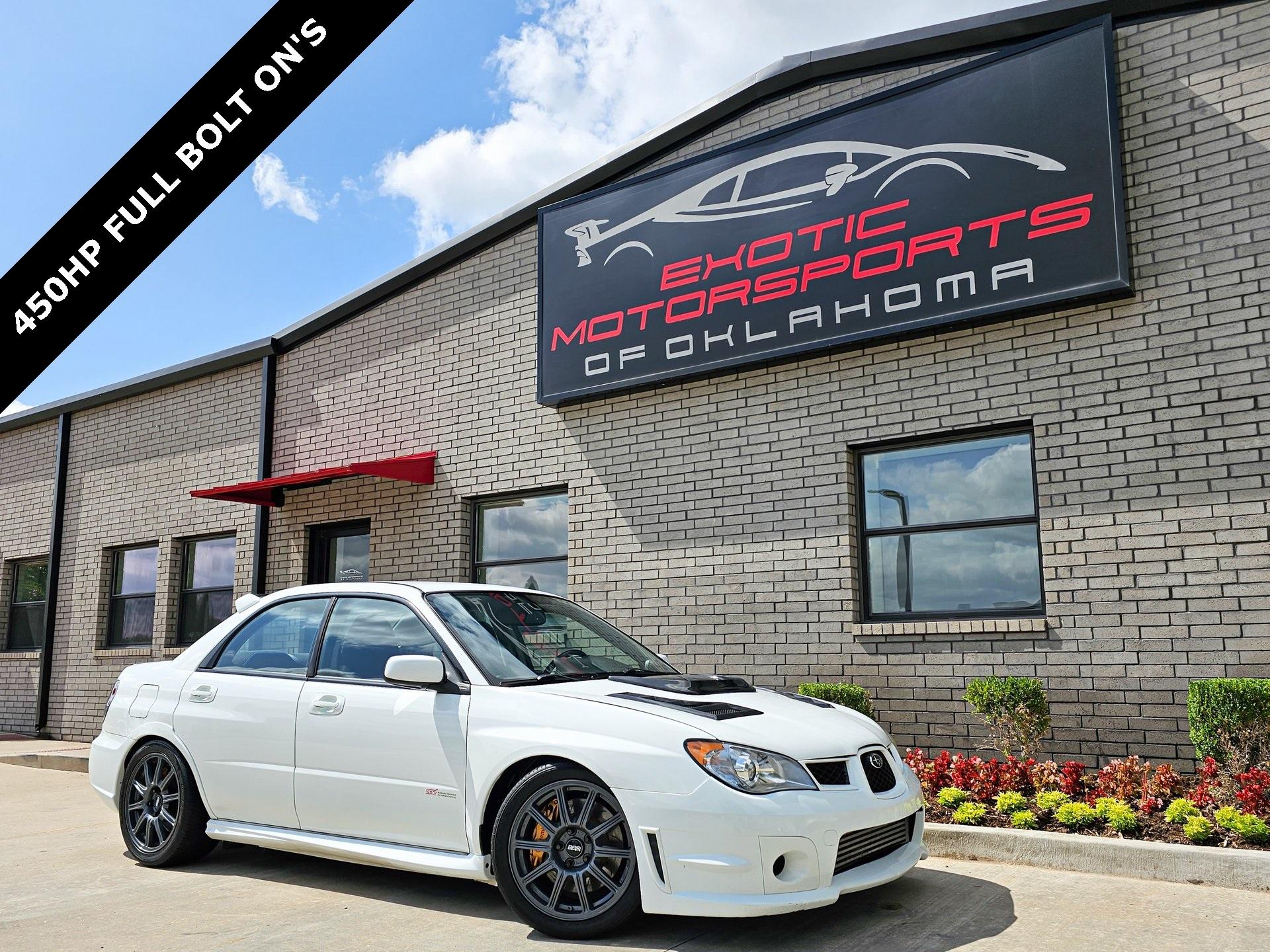 Used 2006 Subaru Impreza WRX STi 450HP BOLT ONS For Sale 31 495