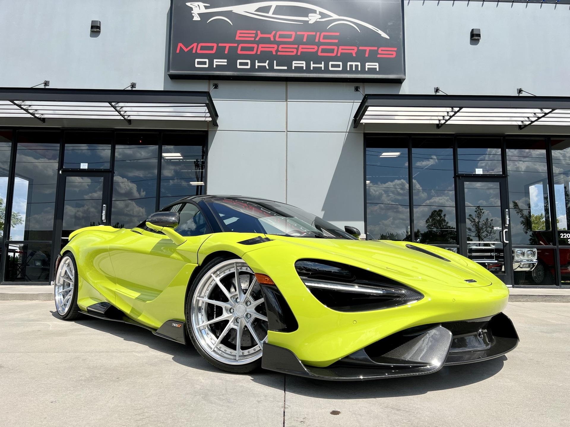 Lime Green 2021 McLaren 765LT Listed for Sale