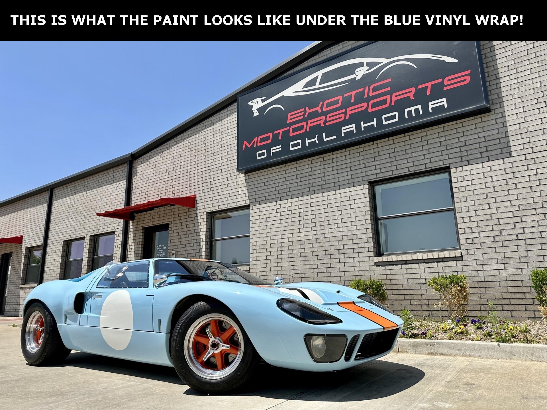 Used 1967 Ford GT40 / Ford vs Ferrari Movie Car / Certificate of  Authenticity For Sale ($254,995)