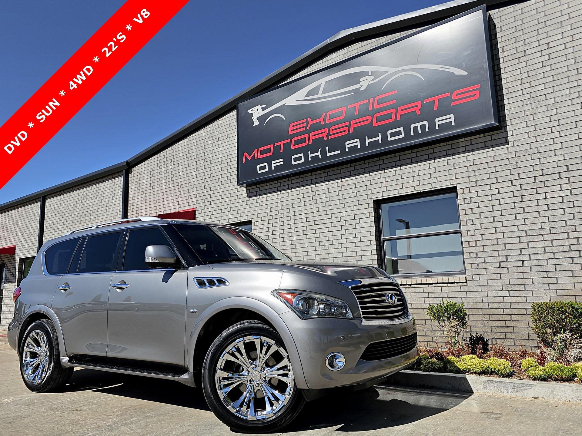 Used 2014 INFINITI QX80 Base For Sale (Sold) | Exotic Motorsports of  Oklahoma Stock #C1191