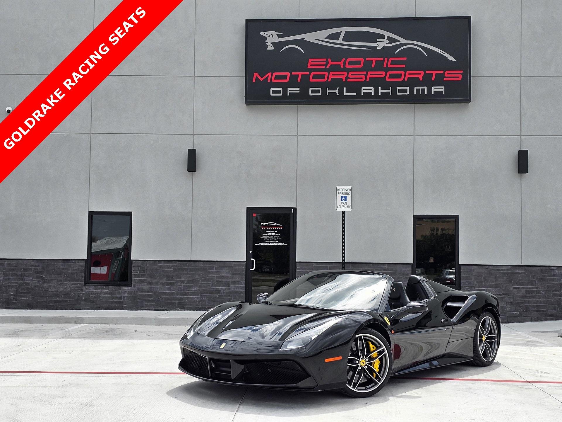 Used 2017 Ferrari 488 Spider FACTORY UPGRADED LARGE GOLDRAKE RACING ...