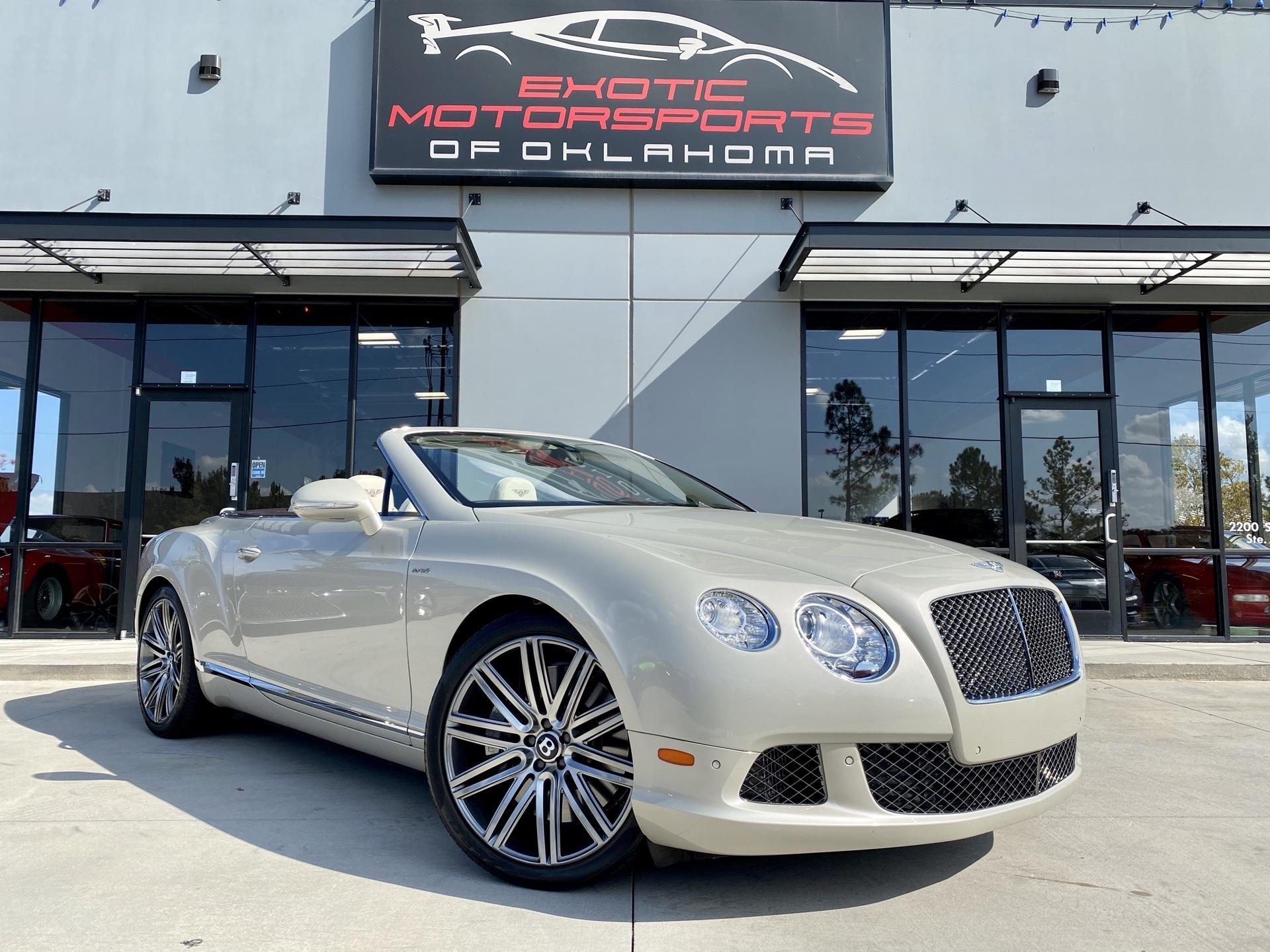 Used 14 Bentley Continental Gtc Speed For Sale Sold Exotic Motorsports Of Oklahoma Stock C478