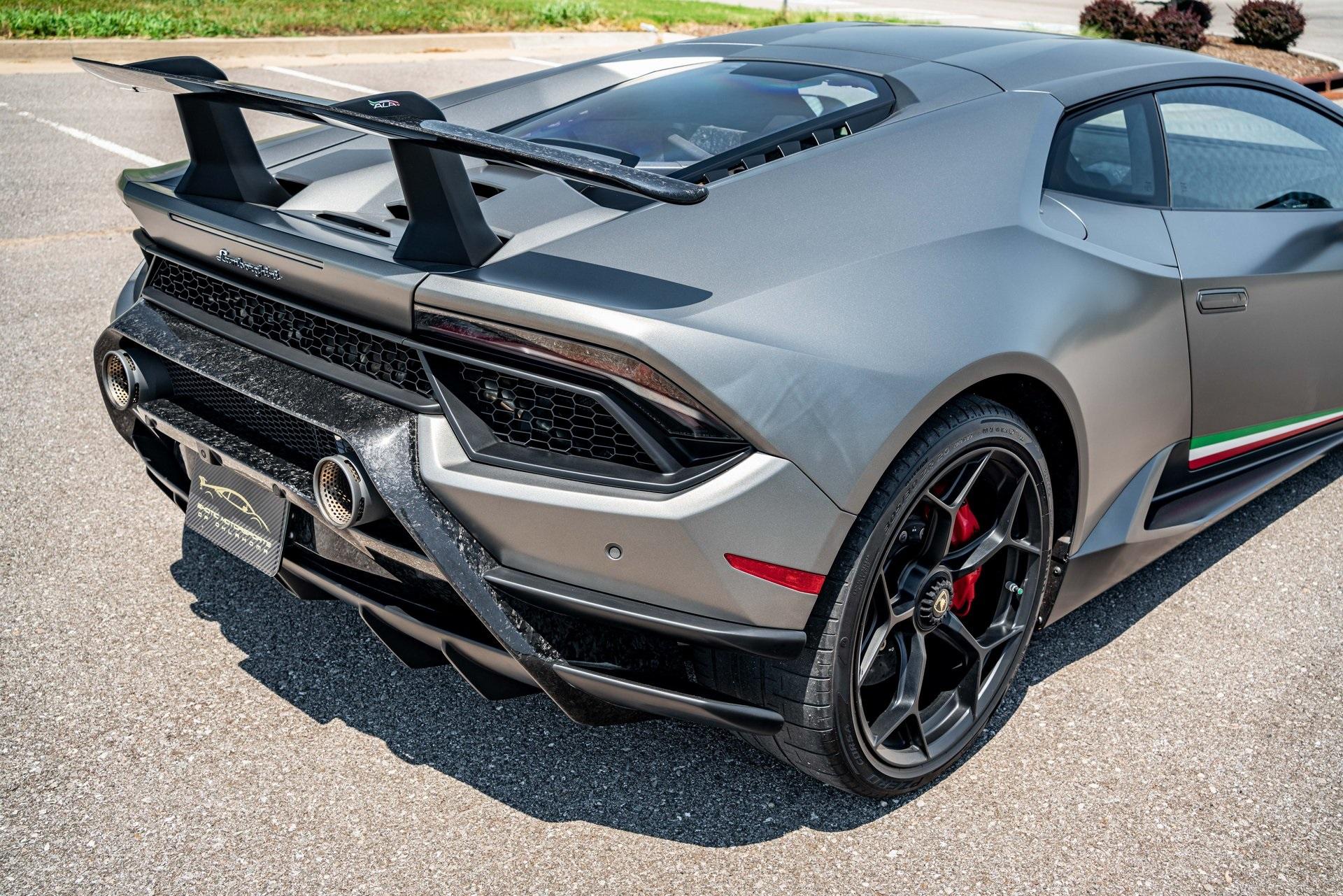 Used 2018 Lamborghini Huracan Performante W/Dynamic Power Steering and  Front Lift For Sale (Sold) | Exotic Motorsports of Oklahoma Stock #C641